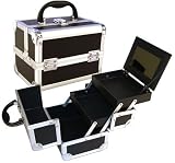 Black Makeup Case w/ Mirror