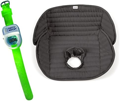 Potty Watch Potty Training Aid with Deluxe PiddlePad, Green