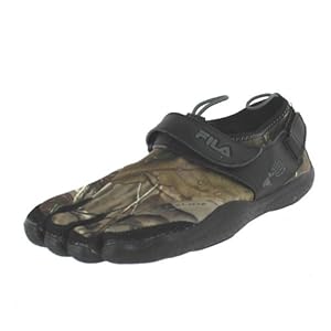 Fila 1PK14074 Men SKELE-TOES EZ SLIDE DRAINAGE Skeletoes Shoes R.T.AP/BLK/VBOR Size 8