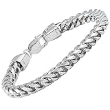 Men's Platinum & Rhodium Plated Bracelet