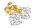 1.5 ctw Round Diamond Stud Earrings in 14K Gold