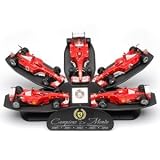 Review Mattel L6237 / 1:43 Scale Michael Schumacher 5 Ferrari Titles Commemorative Presentation