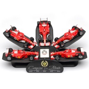 Childrens Toyshop  Toys : 1:43 Scale Michael Schumacher 5 Ferrari Titles Commemorative Presentation