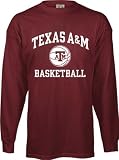 Texas A&M Aggies Perennial Basketball Long Sleeve T-Shirt