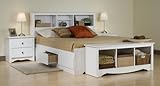Bedroom Furniture Set 1 in White - Monterey Collection - Prepac Furniture - ....