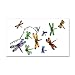 22 x 14 Wall Vinyl Sticker Dragonflies Glide on Gossamer Wings Dragonfly