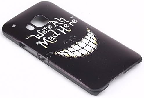 BeeShine® Snap-on HTC One M9 Case, BeeShine® Retail Package " HTC One M9" Hard Plastic Skin Back Case Cover W/ LCD Film Screen Protector & Touch Stylus Pen for HTC One M9 (Mysterious Smile Teeth Pattern)