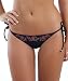 Guess - Baroque N Roll Tie Side Bikini Bottom Black