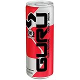 Guru Energy Drink, 100% Natural, 12 Fluid Ounce Can 24 count