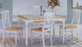 Natural Wood Frame Farm House Table