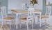 Natural Wood Frame Farm House Table