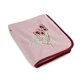 NoJo Alexis Garden Coral Fleece Blanket by NoJo
