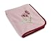 NoJo Alexis Garden Coral Fleece Blanket
