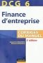 Finance d'entreprise DCG 6 : Corrig�s du manuel