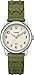 Timex Women's T2N903 Weekender Green Leather Strap Watch