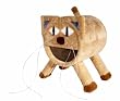 Molly and Friends "Molly" Premium Handmade Cat Tree with Legs and Tail, Beige