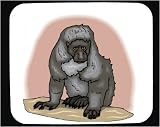 Mouse Pad with ape