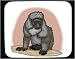 Mouse Pad with ape