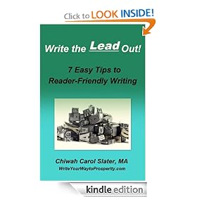Write the Lead Out - 7 Easy tips to Reader-Friendly Writing