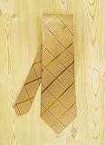 Kenneth Cole - Kenneth Cole Gold Layered Stripes Fashion Tie