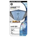 GE LIGHTING 16703 "REVEAL" INCANDESCENT LIGHT BULB 150W - DULL YELLOW.