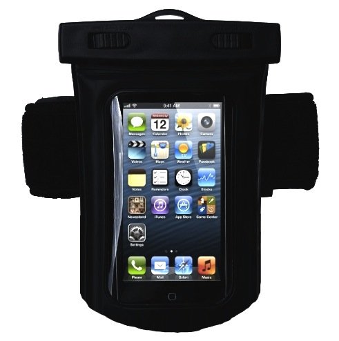 Axstyle 高品質 水深10M スタイリッシュ 防水ケース Waterproof case for iPhone5 アームバンド＆ストラップ付属 オリジナルモデル