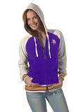 Minnesota Vikings Women's Velour Cheer Hoodie from Touch by Alyssa Milano