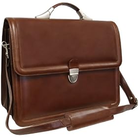 Buy APC Savvy Leather Executive Briefcase by Amerileather