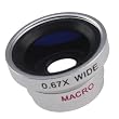LE Detachable 0.67X Wide Angle Macro Lens for Apple iPhone, iPod Nano 5, Camera Phones (Camera Lens Smaller than 9.5mm) LE Detachable 0.67X Wide Angle Macro Lens for Apple iPhone, iPod Nano 5, Camera Phones (Camera Lens Smaller than 9.5mm)