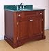 Empire Newport Collection Cinnamon Bathroom Vanity 36 W