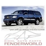 CHEVY AVALANCHE 07-08 CHROME STEEL BODYSIDE TRIM