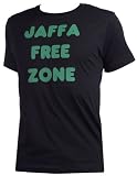 Spoilt Rotten - JAFFA Free Zone T-Shirt - Gift for Dad, Black, XX-Large