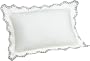 Tommy Hilfiger Winding Lane White And Black Eyelet Breakfast Pillow
