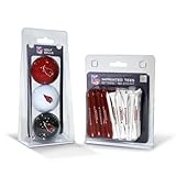 NFL Arizona Cardinals 3 Pack Golf Balls (50 Pack Team Tees)