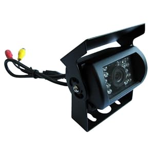 Pyle - PLCMB20; Universal Mount Infrared Adjustable Angle Rear View Camera with Anti-glare Shield