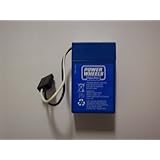 1 X Fisher Price 6 Volt, 4 Ah Blue Power Wheels Battery