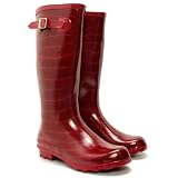 Spy Love Buy Bottes de Pluie Wellington en Caoutchouc Avec Motif Croc "Allison"