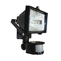 Litecraft - LEA Black Outdoor Floodlight With PIR Sensor
