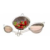 ExcelSteel3-PieceAllPurposeStrainerSet