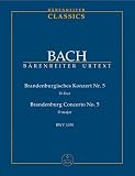 Produkt-Bild: Brandenburgisches Konzert Nr. 5 TP7 (B&auml;renreiter Urtext)