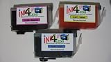 3 pk CLI 8 m, y, c Ink Cartridge for Canon. WITH CHIP! For Pixma ip6600D ip4200 Pro9000 and more!