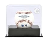 Chicago Cubs Baseball Cube Logo Display Case