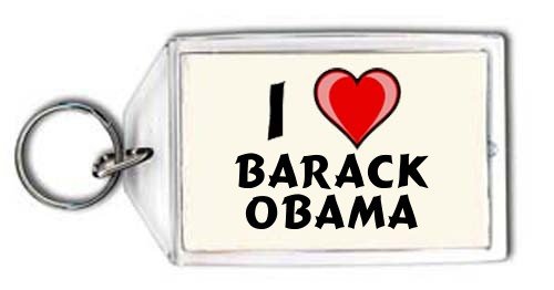 I love Barack Obama Keychain