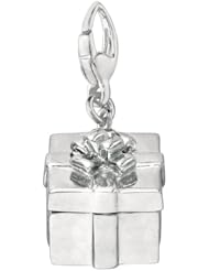 Sterling Silver GIFT BOX Charm