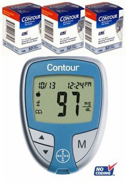 FREE Contour Meter w/purchase of 150 Test Strips