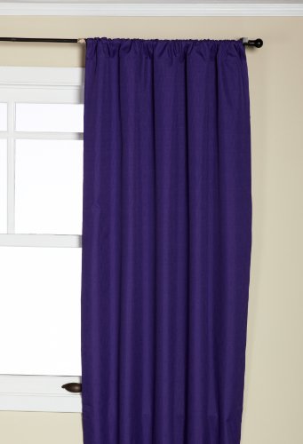 Eclipse Kids Kendall Blackout Window Panel, 42-Inch By 84-Inch, Purple