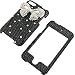 Rhinestones Shield Protector Case for Apple iPod touch (2nd gen.), 3D Ribbon Full Diamond (Clear/Black)