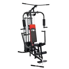 Christopeit Fitness-Station SP 10 de Luxe, Schwarz Rot