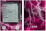 Apocalypse Pink Design Protective Decal Skin Sticker for Sony Digital Reader PRS-505 Models