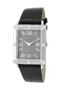 Le Chateau Men's Elegant Slim Leather Strap Watch #3635M-8